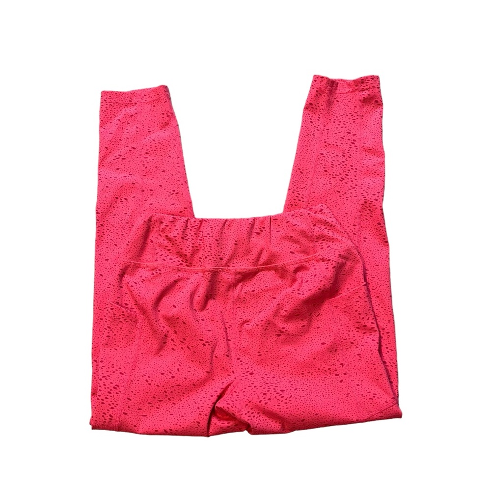 Oiselle Bright Pink Pocket Jogger Tights, Sz 6 - Picture 4 of 11